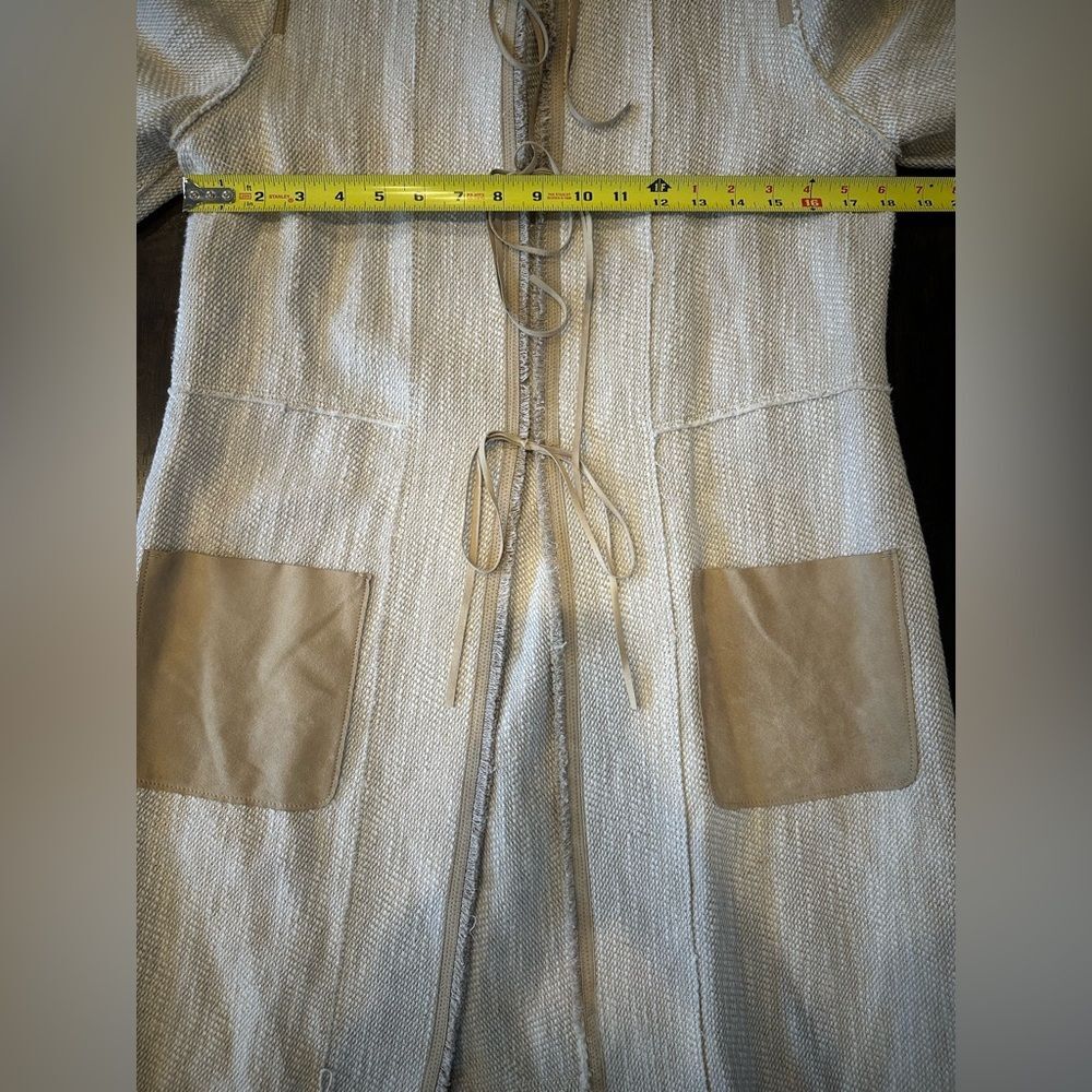 Elie Tahari Linen Cotton Jacket Women's Size Small P - Picture 5 of 9